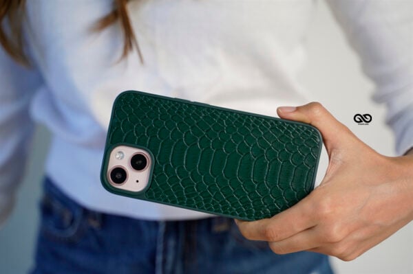 Designer Croc Textured Faux Leather Case - Image 122