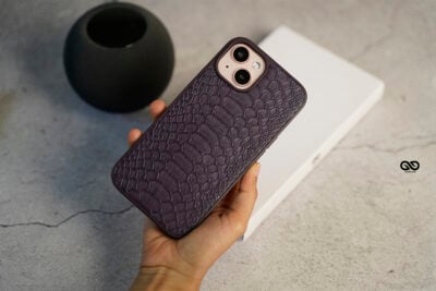Designer Croc Textured Faux Leather Case