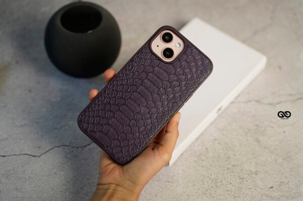 Designer Croc Textured Faux Leather Case - Image 128