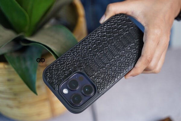 Designer Croc Textured Faux Leather Case - Image 30
