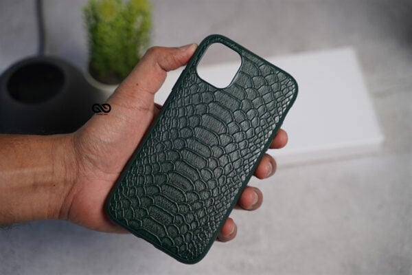 Designer Croc Textured Faux Leather Case - Image 35