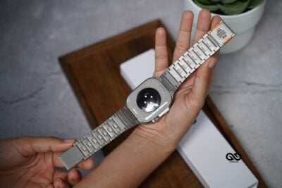 Titanium Matte Finish Detachable Link Strap With Magnetic Closure For Apple Watch 44MM 45MM 46MM Series 4 5 6 7 8 9 10 11 (SE 2 3 Gen) 110 Titanium Matte Finish Detachable Link Strap With Magnetic Closure For Apple Watch 44MM 45MM 46MM Series 4 5 6 7 8 9 10 11 (SE 2 3 Gen)