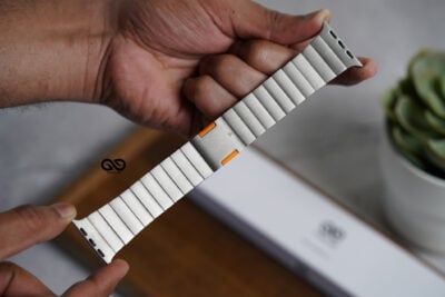 Titanium Matte Finish Detachable Link Strap With Magnetic Closure For Apple Watch 44MM 45MM 46MM Series 4 5 6 7 8 9 10 11 (SE 2 3 Gen) 106 Titanium Matte Finish Detachable Link Strap With Magnetic Closure For Apple Watch 44MM 45MM 46MM Series 4 5 6 7 8 9 10 11 (SE 2 3 Gen)