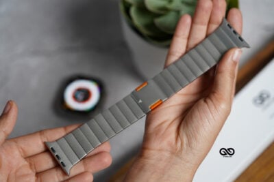 Titanium Matte Finish Detachable Link Strap With Magnetic Closure For Apple Watch 44MM 45MM 46MM Series 4 5 6 7 8 9 10 11 (SE 2 3 Gen) 127 Titanium Matte Finish Detachable Link Strap With Magnetic Closure For Apple Watch 44MM 45MM 46MM Series 4 5 6 7 8 9 10 11 (SE 2 3 Gen)