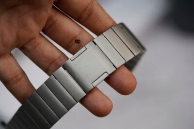 Titanium Matte Finish Detachable Link Strap With Magnetic Closure For Apple Watch 44MM 45MM 46MM Series 4 5 6 7 8 9 10 11 (SE 2 3 Gen) 144 Titanium Matte Finish Detachable Link Strap With Magnetic Closure For Apple Watch 44MM 45MM 46MM Series 4 5 6 7 8 9 10 11 (SE 2 3 Gen)