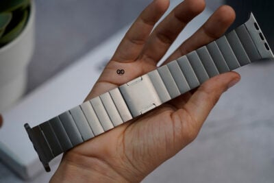 Titanium Matte Finish Detachable Link Strap With Magnetic Closure For Apple Watch 44MM 45MM 46MM Series 4 5 6 7 8 9 10 11 (SE 2 3 Gen) 145 Titanium Matte Finish Detachable Link Strap With Magnetic Closure For Apple Watch 44MM 45MM 46MM Series 4 5 6 7 8 9 10 11 (SE 2 3 Gen)