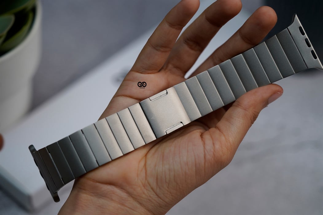 Titanium Matte Finish Detachable Link Strap With Magnetic Closure For Apple Watch 44MM 45MM 46MM Series 4 5 6 7 8 9 10 11 (SE 2 3 Gen) 59 Titanium Matte Finish Detachable Link Strap With Magnetic Closure For Apple Watch 44MM 45MM 46MM Series 4 5 6 7 8 9 10 11 (SE 2 3 Gen) - Image 59
