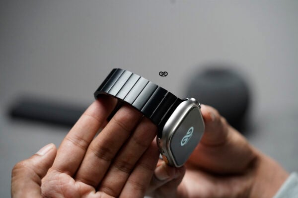Titanium Matte Finish Detachable Link Strap With Magnetic Closure For Apple Watch 49 MM Series Ultra/Ultra 2 - Image 31