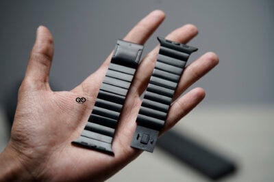 Titanium Matte Finish Detachable Link Strap With Magnetic Closure For Apple Watch 44MM 45MM 46MM Series 4 5 6 7 8 9 10 11 (SE 2 3 Gen) 150 Titanium Matte Finish Detachable Link Strap With Magnetic Closure For Apple Watch 44MM 45MM 46MM Series 4 5 6 7 8 9 10 11 (SE 2 3 Gen)