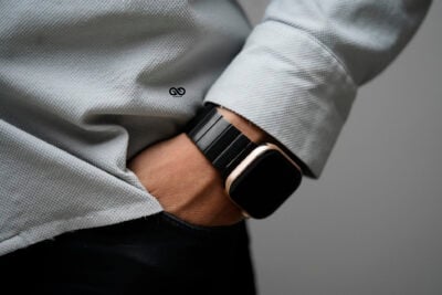 Titanium Matte Finish Detachable Link Strap With Magnetic Closure For Apple Watch 44MM 45MM 46MM Series 4 5 6 7 8 9 10 11 (SE 2 3 Gen) 88 Titanium Matte Finish Detachable Link Strap With Magnetic Closure For Apple Watch 44MM 45MM 46MM Series 4 5 6 7 8 9 10 11 (SE 2 3 Gen)