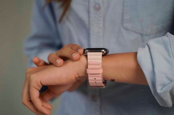Two Coloured Faux Leather Strap with buckle Apple Watch 44MM 45MM 46MM Series 4 5 6 7 8 9 10 SE SE 2 Gen - Image 58