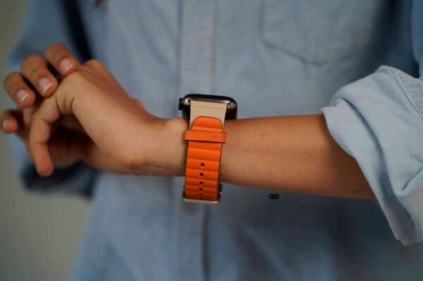 Two Coloured Faux Leather Strap with buckle Apple Watch 44MM 45MM 46MM Series 4 5 6 7 8 9 10 SE SE 2 Gen - Image 54