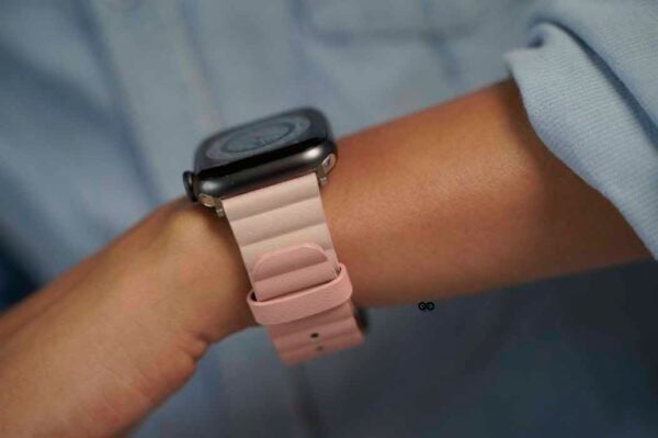 Two Coloured Faux Leather Strap with buckle Apple Watch 44MM 45MM 46MM Series 4 5 6 7 8 9 10 SE SE 2 Gen - Image 82