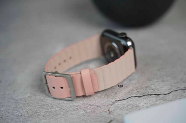 Two Coloured Faux Leather Strap with buckle Apple Watch 44MM 45MM 46MM Series 4 5 6 7 8 9 10 SE SE 2 Gen - Image 34
