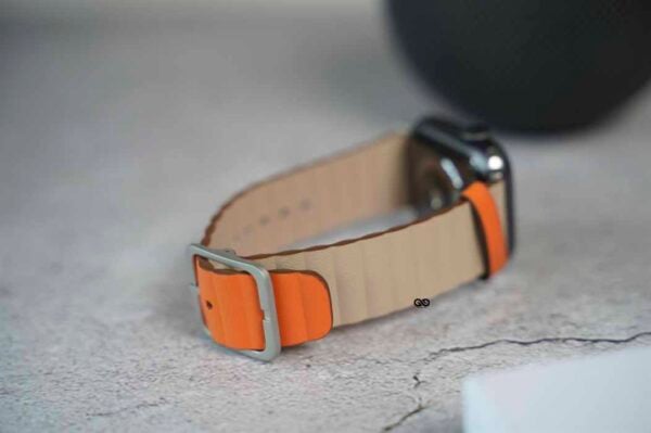 Two Coloured Faux Leather Strap with buckle Apple Watch 44MM 45MM 46MM Series 4 5 6 7 8 9 10 SE SE 2 Gen - Image 16