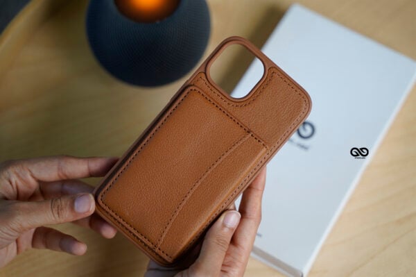 Vegan Leather Case With Flip Card For iPhone 13 - Image 20