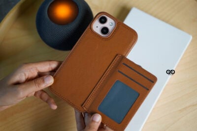Vegan Leather Case With Flip Card For iPhone 13