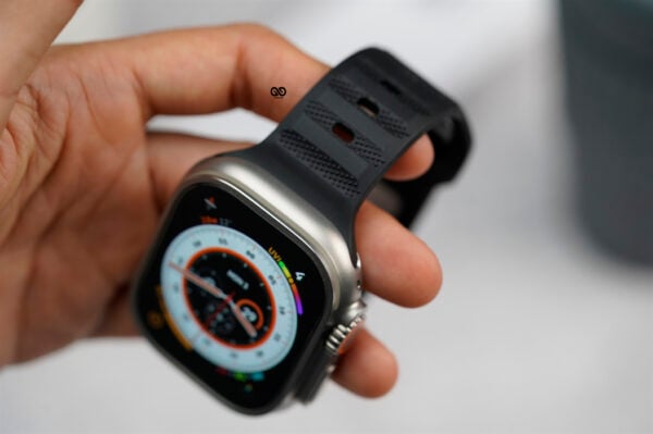 Sable Black FKM Active Rubber Strap For Apple Watch 49 MM Series Ultra/Ultra 2 - Image 11
