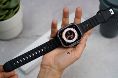 Sable Black FKM Active Rubber Strap For Apple Watch 49 MM Series Ultra/Ultra 2
