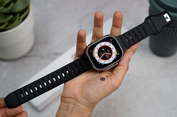 Sable Black FKM Active Rubber Strap For Apple Watch 49 MM Series Ultra/Ultra 2 - Image 12