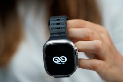 Sable Black FKM Active Rubber Strap For Apple Watch 49 MM Series Ultra/Ultra 2