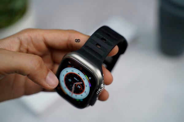 Sable Black FKM Active Rubber Strap For Apple Watch 49 MM Series Ultra/Ultra 2 - Image 17
