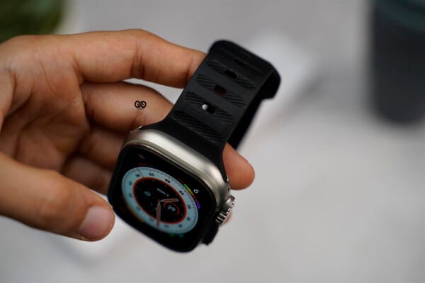 Sable Black FKM Active Rubber Strap For Apple Watch 49 MM Series Ultra/Ultra 2 - Image 20