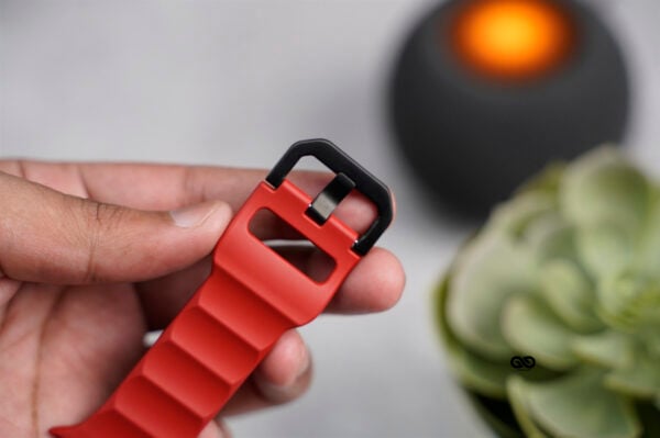 Matte Red FKM Casual Sports Band For Apple Watch 44MM 45MM 46MM Series 4 5 6 7 8 9 10 SE SE 2 Gen - Image 9