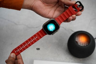 Matte Red FKM Casual Sports Band For Apple Watch 44MM 45MM 46MM Series 4 5 6 7 8 9 10 SE SE 2 Gen
