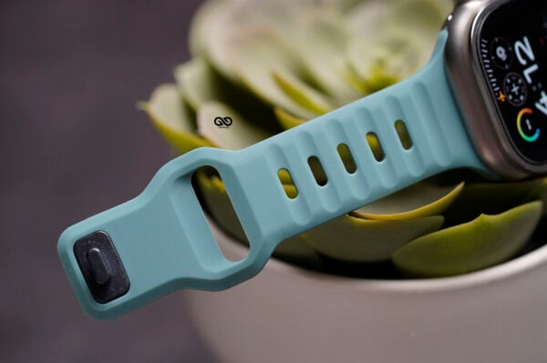 Sea Green Waterproof Silicone Sports Band for Apple Watch 49 MM Series Ultra/Ultra 2 - Image 3