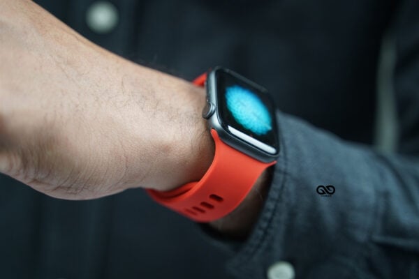 Soft Silicone Strap With Aluminium Closure Pin For Apple Watch 44MM 45MM 46MM Series 4 5 6 7 8 9 10 SE SE 2 Gen - Image 12