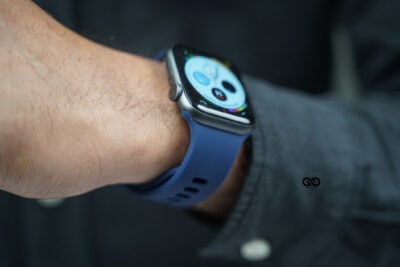 Soft Silicone Strap With Aluminium Closure Pin For Apple Watch 42MM 41MM 40MM Series 4 5 6 7 8 9 10 SE SE 2 Gen
