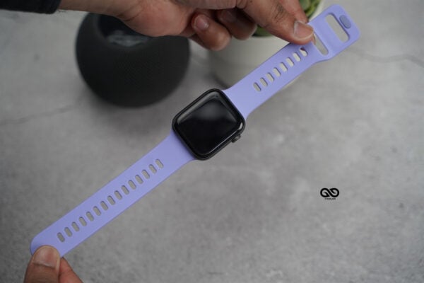 Soft Silicone Strap With Aluminium Closure Pin For Apple Watch 44MM 45MM 46MM Series 4 5 6 7 8 9 10 SE SE 2 Gen - Image 22