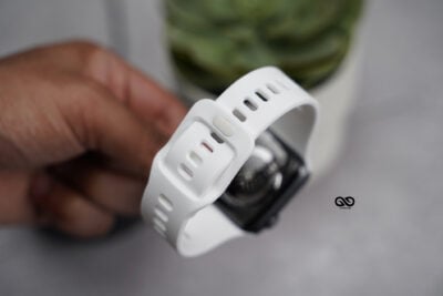 Soft Silicone Strap With Aluminium Closure Pin For Apple Watch 44MM 45MM 46MM Series 4 5 6 7 8 9 10 SE SE 2 Gen