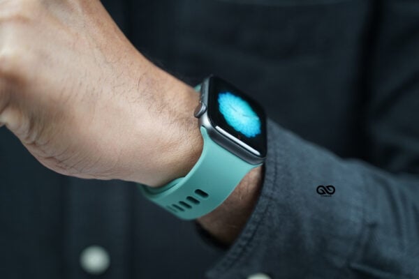 Soft Silicone Strap With Aluminium Closure Pin For Apple Watch 44MM 45MM 46MM Series 4 5 6 7 8 9 10 SE SE 2 Gen - Image 26