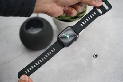 Soft Silicone Strap With Aluminium Closure Pin For Apple Watch 44MM 45MM 46MM Series 4 5 6 7 8 9 10 SE SE 2 Gen