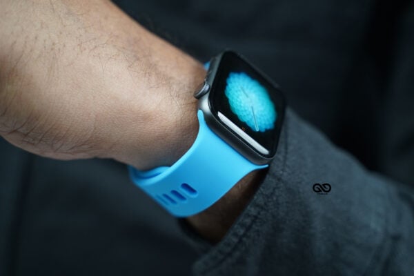 Soft Silicone Strap With Aluminium Closure Pin For Apple Watch 44MM 45MM 46MM Series 4 5 6 7 8 9 10 SE SE 2 Gen - Image 34
