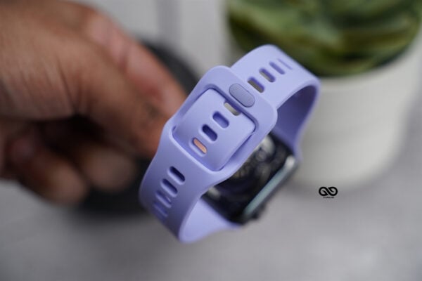 Soft Silicone Strap With Aluminium Closure Pin For Apple Watch 44MM 45MM 46MM Series 4 5 6 7 8 9 10 SE SE 2 Gen - Image 38