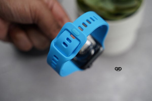 Soft Silicone Strap With Aluminium Closure Pin For Apple Watch 44MM 45MM 46MM Series 4 5 6 7 8 9 10 SE SE 2 Gen - Image 45
