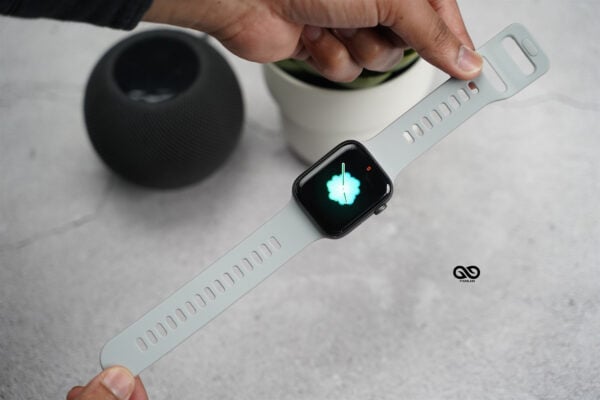 Soft Silicone Strap With Aluminium Closure Pin For Apple Watch 44MM 45MM 46MM Series 4 5 6 7 8 9 10 SE SE 2 Gen - Image 52