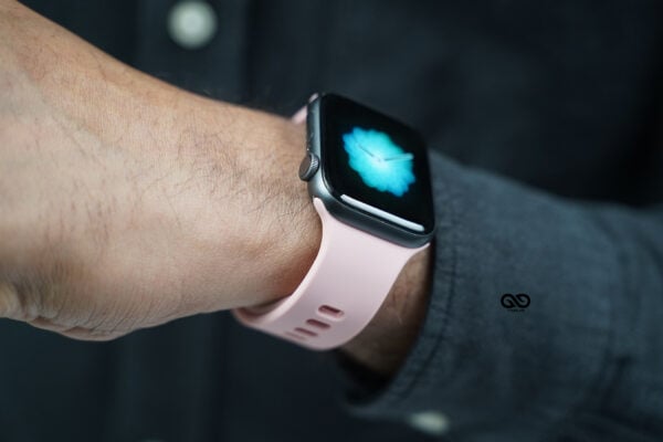 Soft Silicone Strap With Aluminium Closure Pin For Apple Watch 44MM 45MM 46MM Series 4 5 6 7 8 9 10 SE SE 2 Gen - Image 7