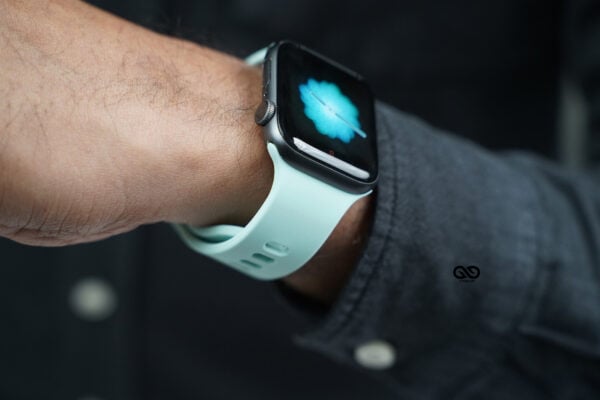 Soft Silicone Strap With Aluminium Closure Pin For Apple Watch 44MM 45MM 46MM Series 4 5 6 7 8 9 10 SE SE 2 Gen - Image 8