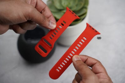 Soft Silicone Strap With Aluminium Closure Pin For Apple Watch 49 MM (Series Ultra/Ultra 2/Ultra 3) 190 Soft Silicone Strap With Aluminium Closure Pin For Apple Watch 49 MM (Series Ultra/Ultra 2/Ultra 3)