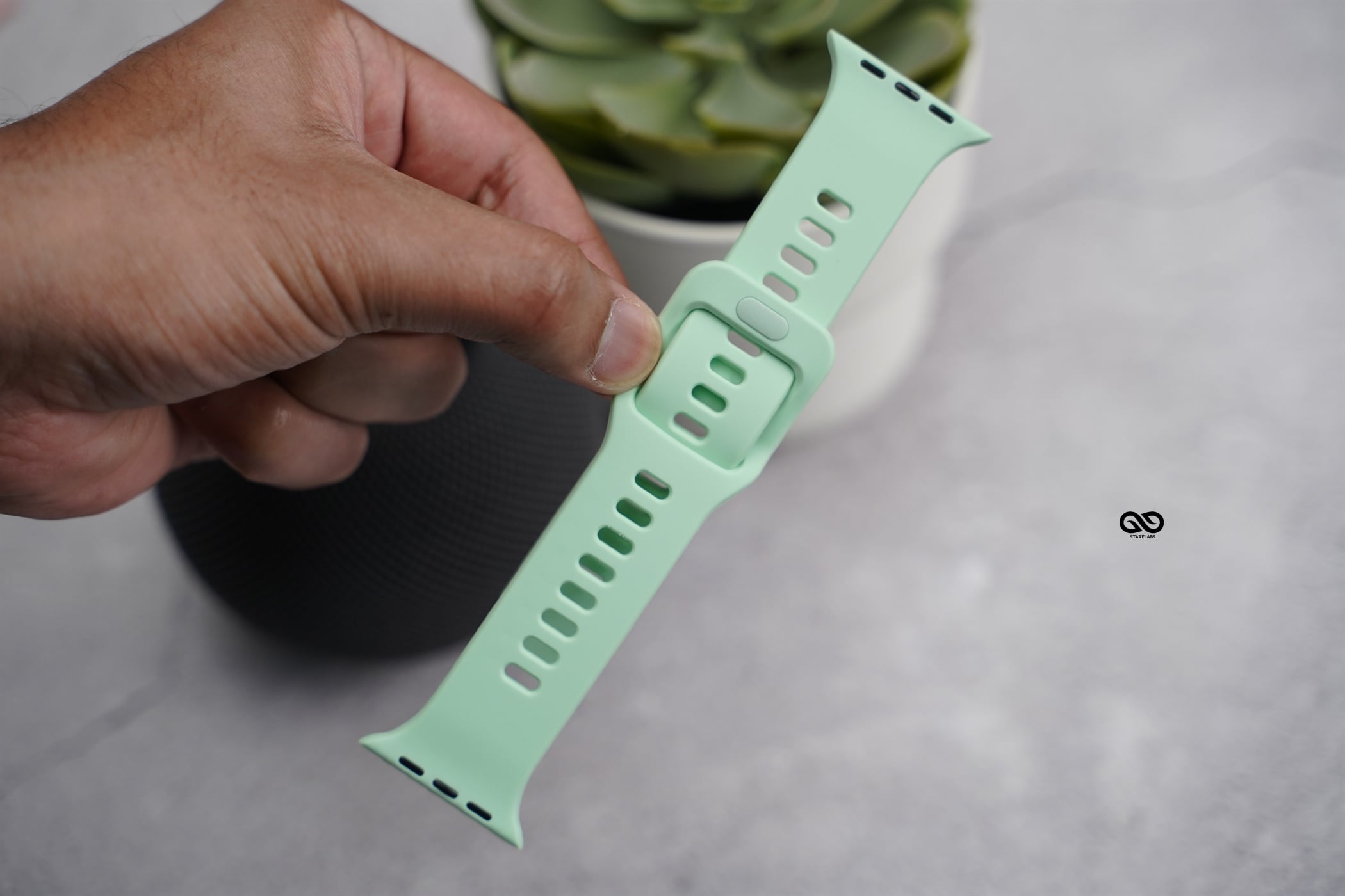 Soft Silicone Strap With Aluminium Closure Pin For Apple Watch 49 MM (Series Ultra/Ultra 2/Ultra 3) 100 Soft Silicone Strap With Aluminium Closure Pin For Apple Watch 49 MM (Series Ultra/Ultra 2/Ultra 3) - Image 100