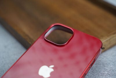 Red Glass Finish Soft case for iPhone 14 Plus 24 Red Glass Finish Soft case for iPhone 14 Plus
