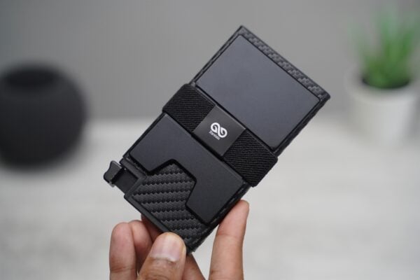 Slim Carbon Fiber Mini Pop Up Wallet - Image 17