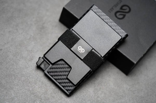 Slim Carbon Fiber Mini Pop Up Wallet - Image 10