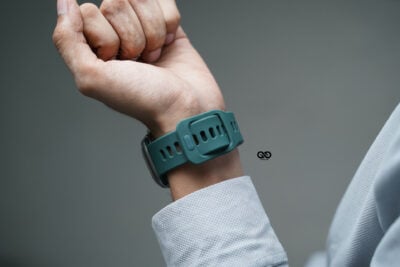 Soft Silicone Strap With Aluminium Closure Pin For Apple Watch 49 MM (Series Ultra/Ultra 2/Ultra 3)