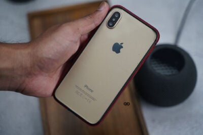 Fiber Bumper for iPhone X /XS ( It is not metal)