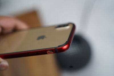 Fiber Bumper for iPhone X /XS ( It is not metal)